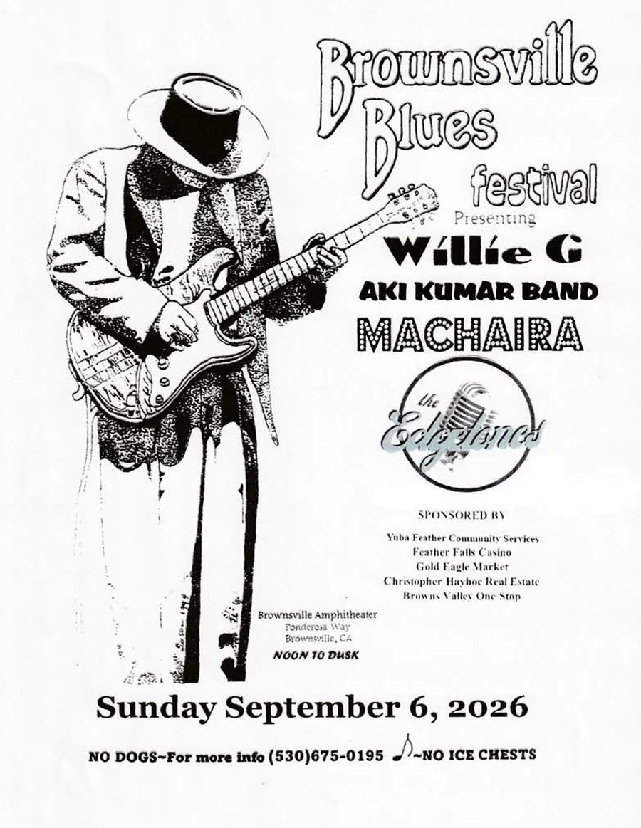Brownsville Blues Festival 2026 poster